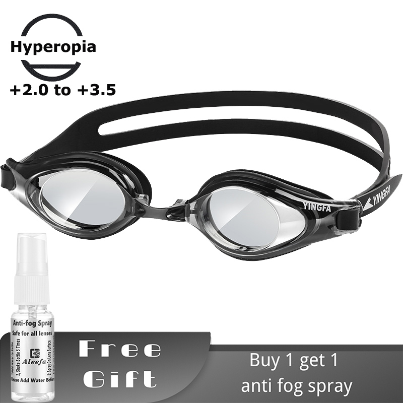 Swim Goggles Anti Fog Uv - Yetişkinler için Presbiyopi Yüzme Gözlükleri –