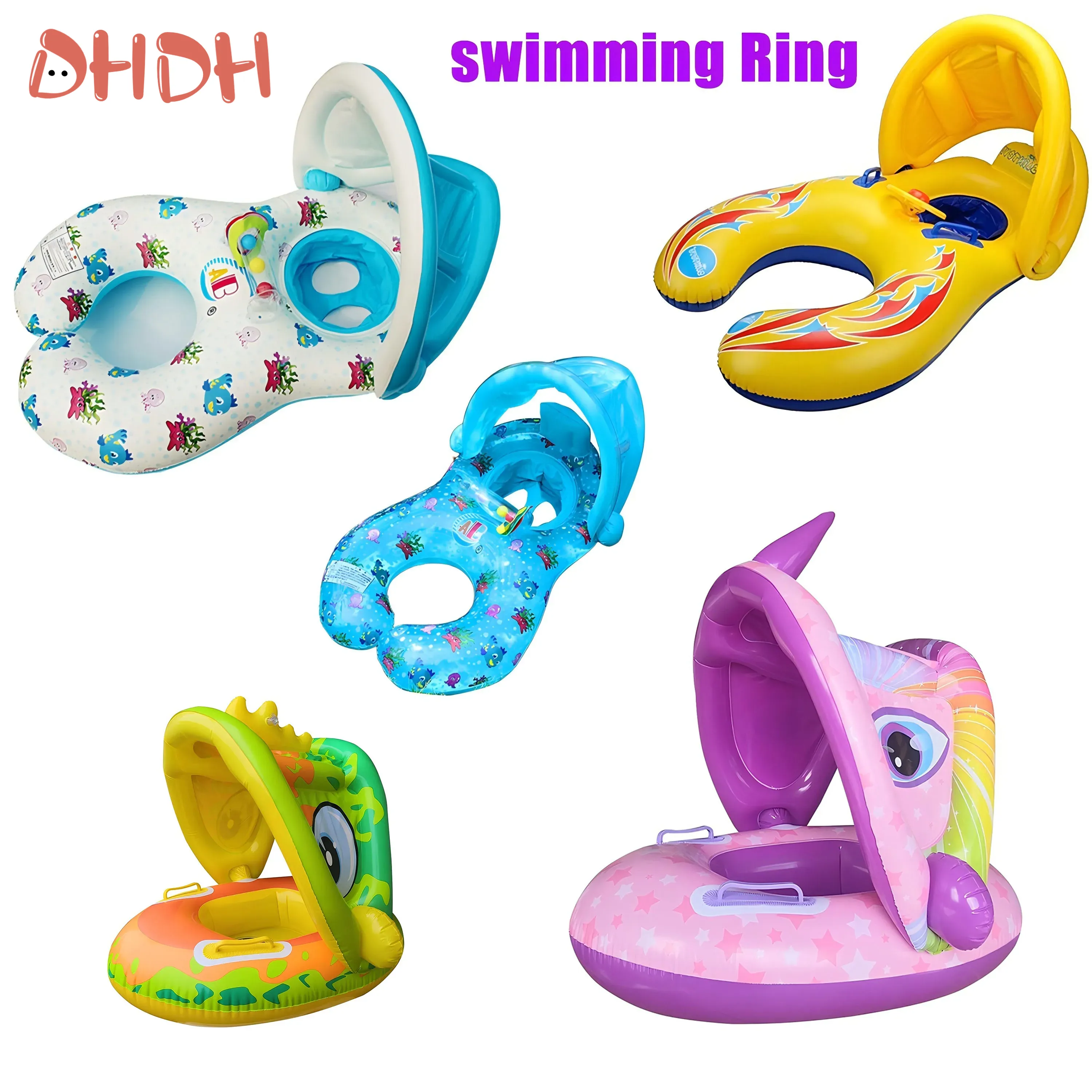 Güneşlikli Bebek Yüzme Simidi  - Pool Float Ring Inflatable incelemesi ve fiyatı