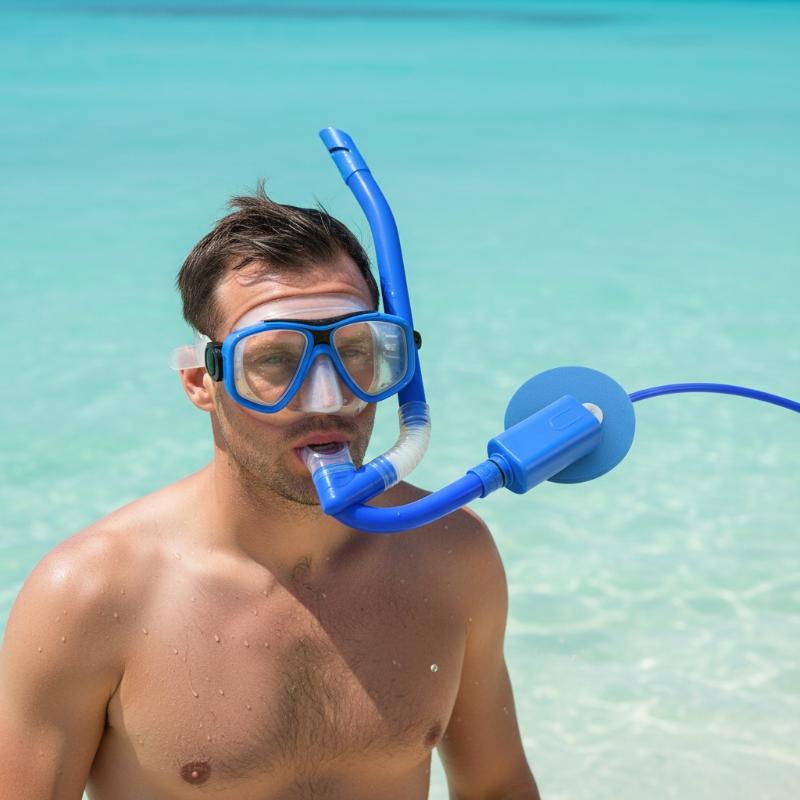 Derin Dalış ve Yüzme için Kuru - Snorkel Mask Full Face incelemesi ve fiyatı