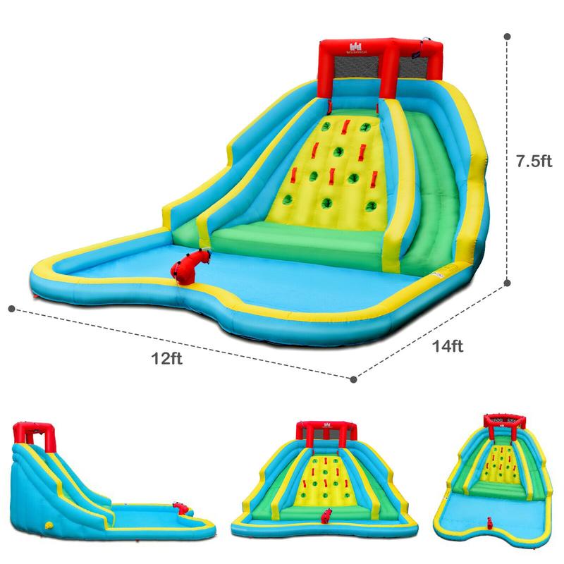 Şişme Su Parkı Zıplama Evi, Çi - Water Slide Inflatable incelemesi ve fiyatı
