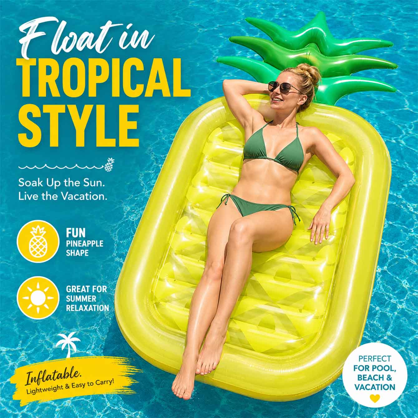 Şişme Havuz Şiltesi, Şişme Hav - Pool Lounger Inflatable incelemesi ve fiyatı