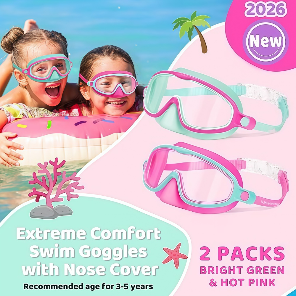 Çocuklar için Burun Kapaklı UV - Swim Goggles Anti Fog Uv incelemesi ve fiyatı
