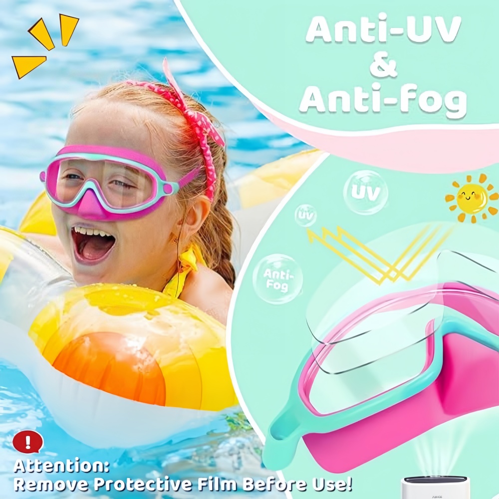 Çocuklar için Burun Kapaklı UV - Swim Goggles Anti Fog Uv incelemesi ve fiyatı