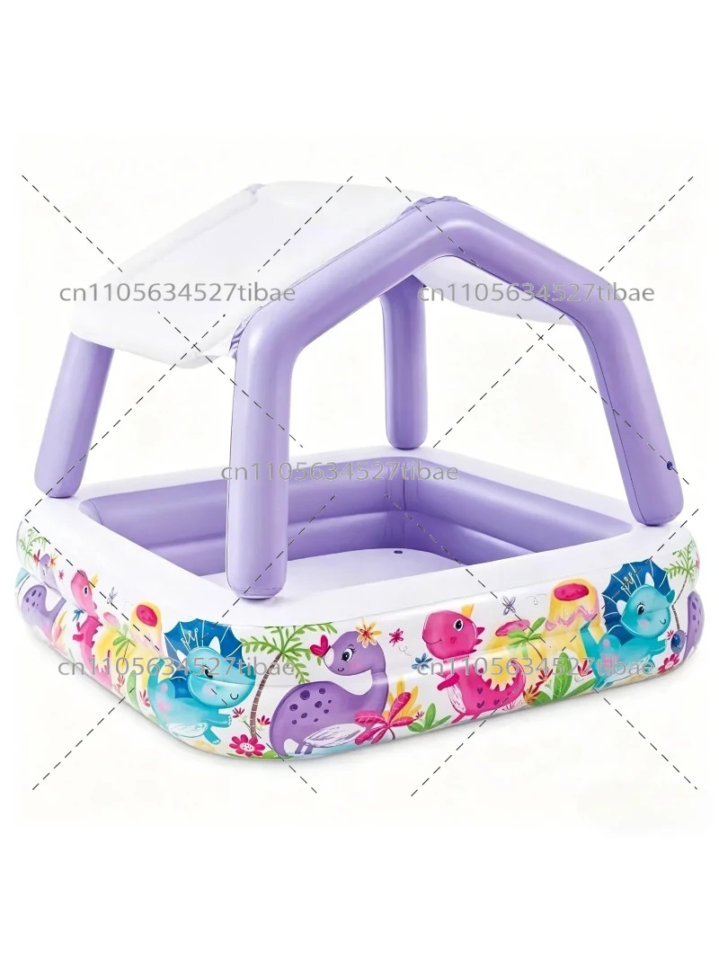 Şişme Gökkuşağı Çocuk Havuzu K - Water Slide Inflatable incelemesi ve fiyatı