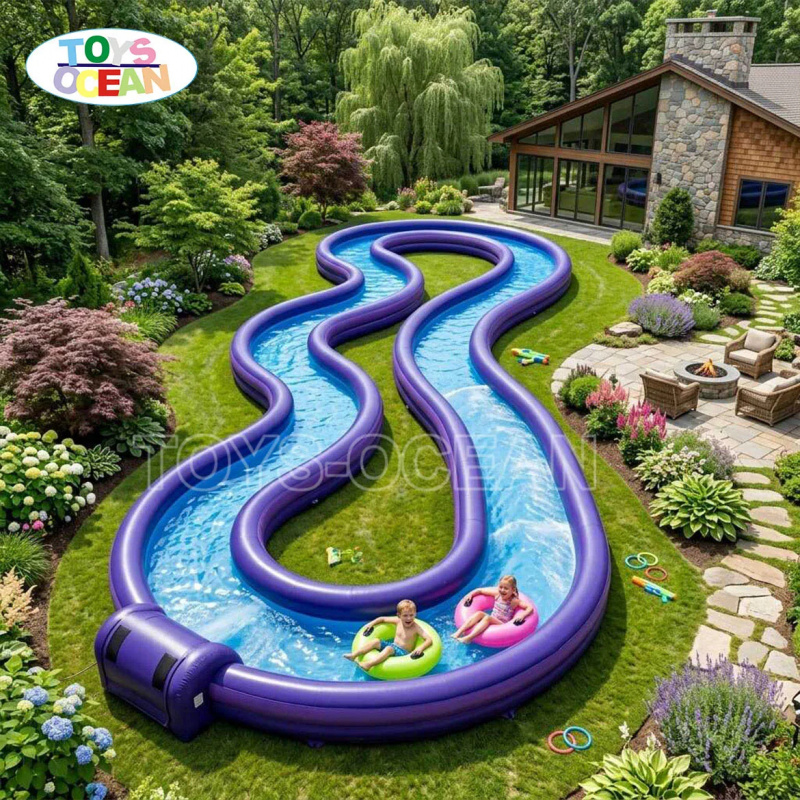 Ticari Şişme Tembel Nehir, Pem - Water Slide Inflatable incelemesi ve fiyatı